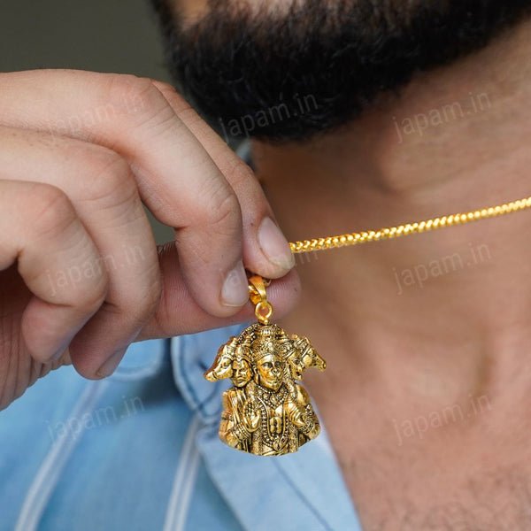 Silver Plated Hanuman Gada Kada