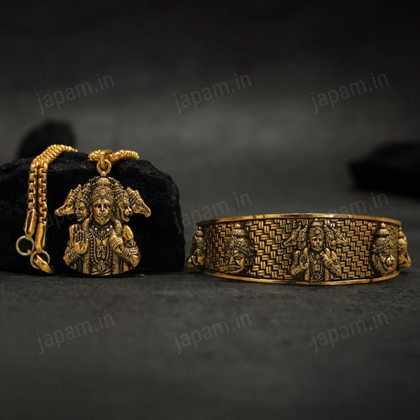 Divya Shaktam Rudraksha Karungali Mala - 108+1 Beads